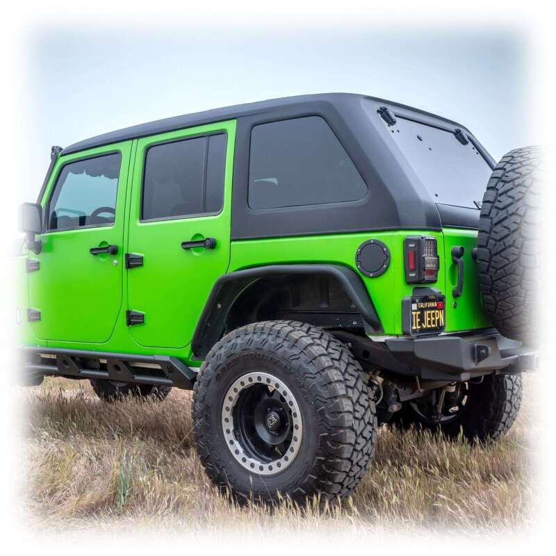 Jeep Wrangler JK Hardtop - TURN Offroad - Fastback 1 Piece - Primer White - `07-`18